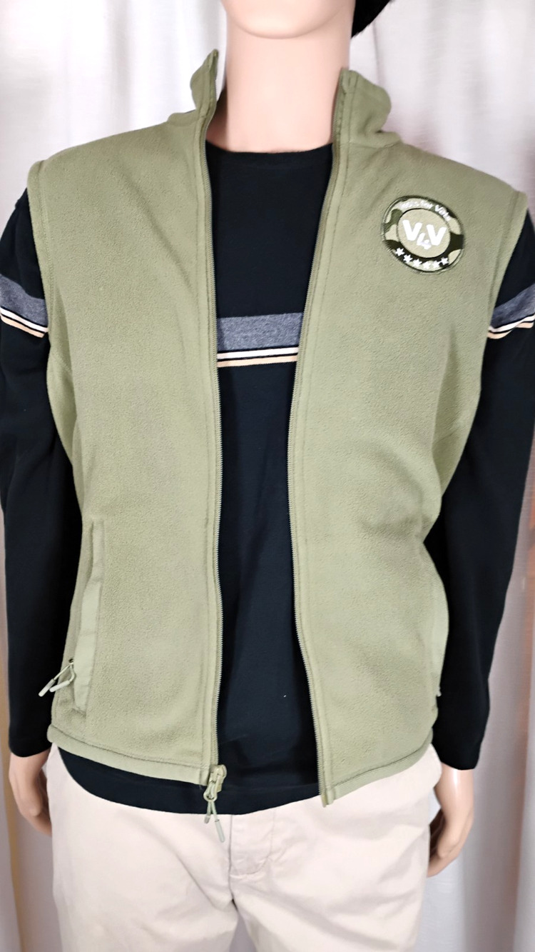 Stormtech BlackRock Fleece Vest Full Zip Olive Green Corporate Mens S Gorpcore